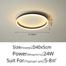 GobekUsa Circular LED Ceiling Lights for Home Decor and Indoor Lighting