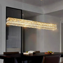 GobekUsa Crystal Chandelier Pendant Light for Living and Dining Room Lighting