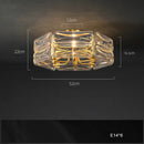 GobekUsa LED Glass Pendant Light Dimmable Chandelier Kitchen Island Decor