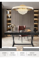 GobekUsa Crystal Copper Pendant Lights: Elegant Nordic Design for Luxury Dining and Bedroom Décor
