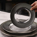 GobekUsa Glass Steak and Pasta Plate - Versatile Tableware for Household
