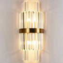 GobekUsa Crystal LED Wall Lamp Modern Luxury Light Gold Sconces for Living Room Bedroom