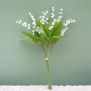 GobekUsa Bellflower Artificial Flowers Handmade Home Wedding Decoration Bouquet