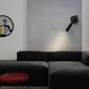 GobekUsa Adjustable Indoor LED Wall Lamp Spotlight Fixture, Aluminum, Rotatable 350°