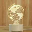 GobekUsa 3D Acrylic Night Lamp | Boys Girls Gift Decor Bedroom Table Light