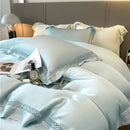 GobekUsa Eucalyptus Fiber Lace Bedding Set for Soft, Silky & Cool Skin-friendly Comfort