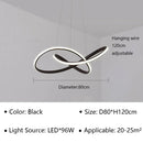 GobekUsa LED Pendant Light Modern Luster for Living Dining Hall Bedroom Hotel Decor