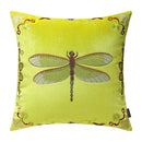 GobekUsa Bee Embroidery Cushion Cover - Exquisite Animal Design for Sofa Decor