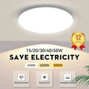 GobekUsa LED Ceiling Chandelier: Modern 220V Living Room Light Fixture with Ultrathin Design