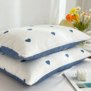 GobekUsa Love Printed Pillowcase Set - Simple Style, 2Pcs