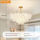 GobekUsa Crystal Chandelier: Luxury Living Room Lighting for Elegant Home Decor