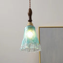 GobekUsa Glass Copper LED Pendant Lights - Modern Home Decor Hanging Lamp