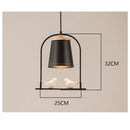 GobekUsa Bird LED Pendant Light: Nordic Minimalist Modern Style for Restaurant, Dining & Bedroom