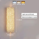 GobekUsa Crystal Beads Wall Lamp LED Light Fixture for Home Decor & Living Room