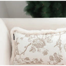 GobekUsa Boho Leaf & Geometry Tufted Cushion Cover with Tassels: Modern, Soft Woven Decor