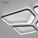 GobekUsa LED Ceiling Lights: Modern, Stylish, Minimalist Black for Living Room and Restaurant