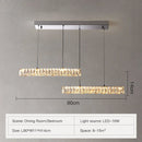 GobekUsa Crystal Chandelier Lights for Living Dining Bedroom LED Dimmable Lustre Lighting