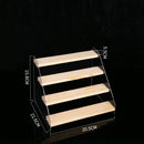 GobekUsa Acrylic Makeup Organizer Display Stand - 5 Layer Clear Cosmetic Holder