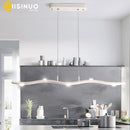 GobekUsa LED Wave Pendant Light for Office Dining Living Room Decor