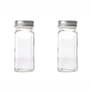 GobekUsa Glass Seasoning Jar Set Kitchen Spice Box Canister BBQ Bottle Jar