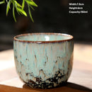 GobekUsa Japanese Kiln Transformation Ceramic Tea Cup Espresso Coffee Mug Pottery Kung Fu Teacup
