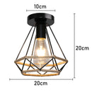 GobekUsa Hemp Rope Ceiling Chandelier for Bedroom Living Room Kitchen LED