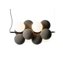 GobekUsa Abstracta Pendant Lamp: Stylish Designer Fabric Chandelier for Home, Office, and Dining Space
