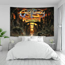 GobekUsa Death Metal Tapestry Home Decor Poster Living Room Banner Flag