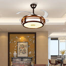 GobekUsa LED Fan Lights with Remote Control, Modern Eco-Friendly Design, Sustainable Metal Body