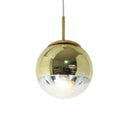 GobekUsa Glass Ball LED Chandelier: Luxury Modern Single Head Design for Home & Commercial Spaces