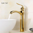GobekUsa Gold Basin Faucet Modern Bathroom Sink Mixer Tap Single Handle Kitchen Accessories