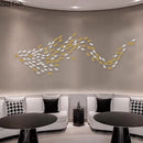 GobekUsa Ginkgo Leaves Wall Decor - Stereoscopic Living Room Ornaments