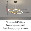 GobekUsa LED Star Chandeliers: Modern Dimmable Lighting for Living Room Bedroom Decor