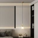 GobekUsa Adjustable Brass Chandelier with G9 Bulb in Black Gold Copper for Kitchen & Restaurant