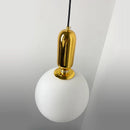 GobekUsa Glass Ball LED Chandelier for Modern Living Spaces