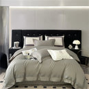 GobekUsa 1000TC Egyptian Cotton Embroidered Bedding Set, Queen King Size Duvet Cover Set