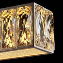 GobekUsa Golden LED Crystal Chandelier for Modern Home Interior