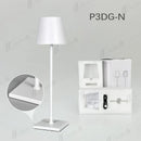 GobekUsa Crystal LED Rechargeable Table Lamp - Elegant Cordless Hotel Restaurant Bar Light