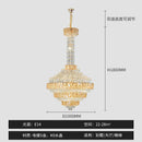 GobekUsa Crystal Chandelier for High-End Designer Duplex Living Room