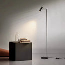 GobekUsa Brass Floor Light: Modern Rotatable Standing Lamp for Living Room, Bedroom, Hotel