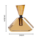 GobekUsa Amber Crystal Perfume Bottle - Creative Aromatherapy Essential Oil Container