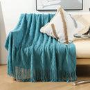 GobekUsa Knitted Woolen Blanket - Cozy Home Accent and Travel Essential