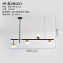 GobekUsa Glass Ball Pendant Lamp Modern LED Hanging Light Fixture