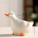 GobekUsa Animal Vase Succulent Pot for Garden, Cute Rabbit & Duck Design