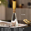 GobekUsa Crystal Candle Holder Set for Romantic Dinner Table Decor