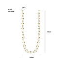 GobekUsa Crystal Gold Chain Chandelier Ceiling Lamp for Home Décor