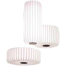 GobekUsa Japanese Style Cloth Pendant Light - Nordic Design for Living Room and Restaurant