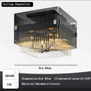 GobekUsa Crystal Glass Pendant Chandelier for Luxe Dining Room Decor