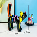 GobekUsa Graffiti Cat Sculpture Desk Storage Statue Abstract Art Ornament Display