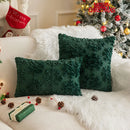 GobekUsa Christmas Plush Pillow Case Set - Festive Holiday Sofa Decor, 2023